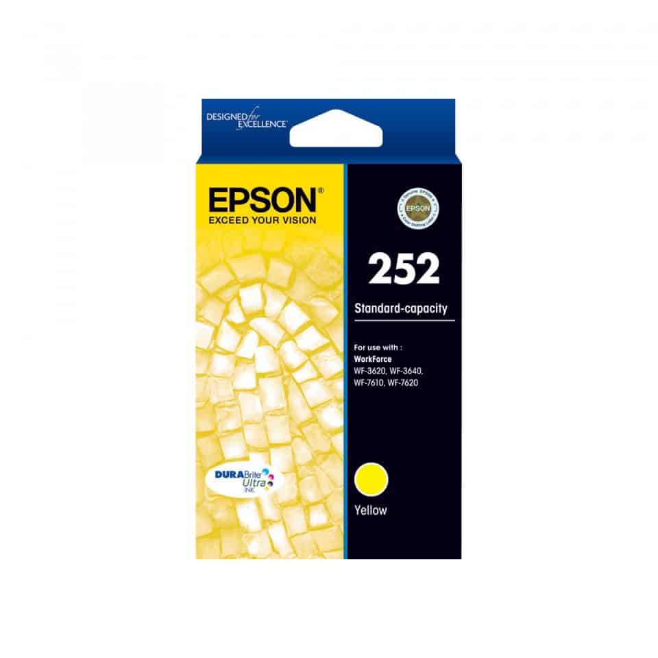 Epson 252 Yellow Ink Cartridge 6815