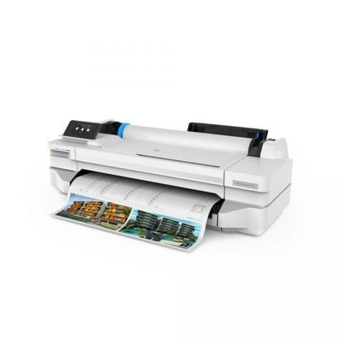 HP DesignJet T125 24-Inch Printer Left Facing