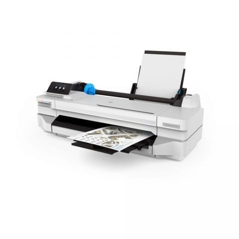 HP DesignJet T125 24-Inch Printer Sheet Output