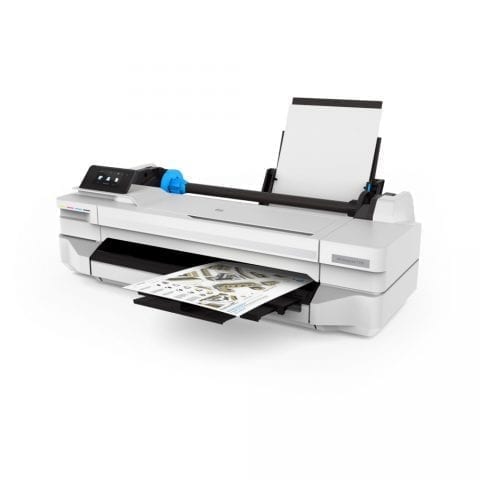 HP DesignJet T130 24-Inch Printer Sheet Output