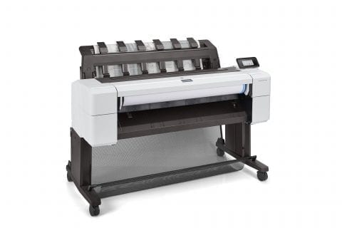 HP DesignJet T1600 Dual Roll 36-Inch Printer Right Facing