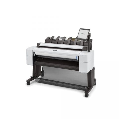 HP DesignJet T2600 36-Inch Multifunction Printer Left Facing