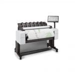 HP DesignJet T2600 36-Inch Multifunction Printer Right Facing