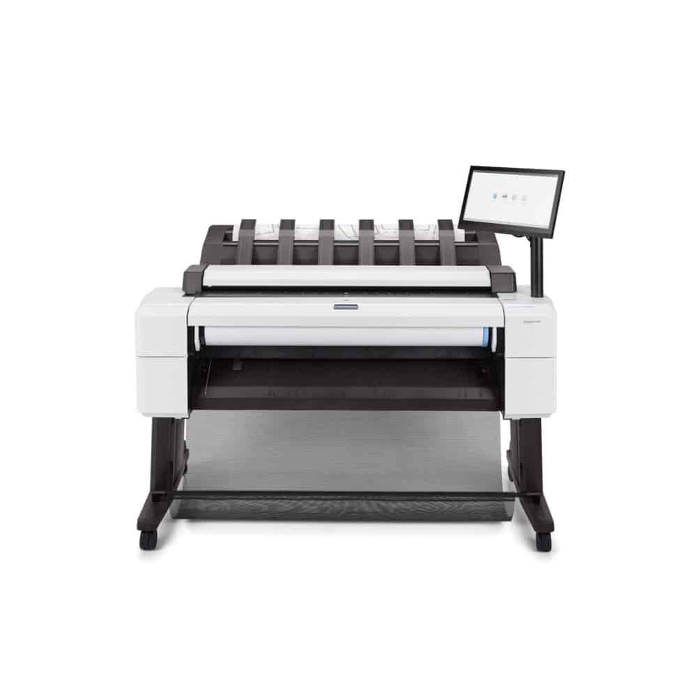 HP DesignJet T2600 Dual Roll 36-Inch Multifunction Printer Front
