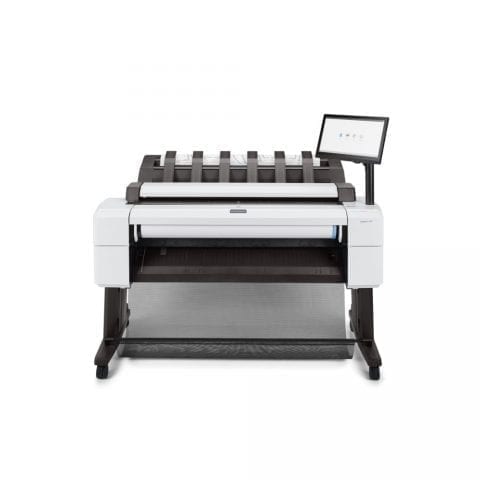 HP DesignJet T2600 Dual Roll PostScript 36-Inch Multifunction Printer Front