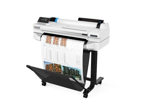 HP DesignJet T530 24-Inch Printer Left Facing
