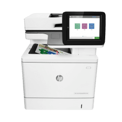 HP LaserJet Managed E57540 Colour A4 Multifunction Printer Front View web