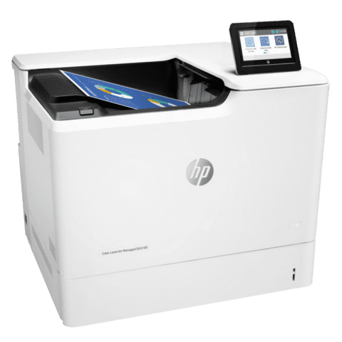 HP LaserJet Managed E65160dn Colour A4 Printer Right View web