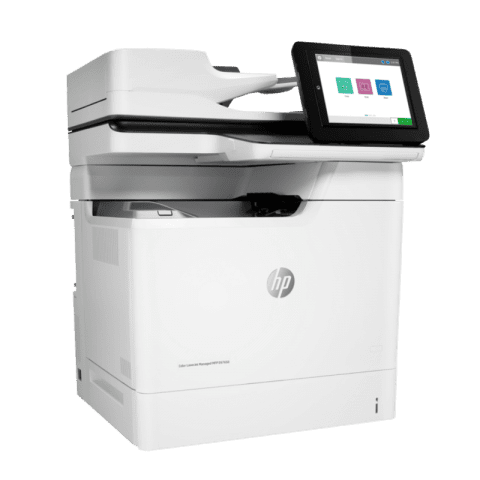 HP LaserJet Managed E67650dh Colour A4 Multifunction Printer Hero View web