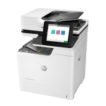 HP LaserJet Managed E67650dh Colour A4 Multifunction Printer Left View web