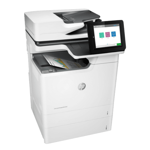 HP LaserJet Managed E67650dh Colour A4 Multifunction Printer Right View web