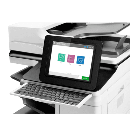 HP LaserJet Managed E67660z Colour A4 Multifunction Printer Detail View web