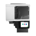 HP LaserJet Managed E67660z Colour A4 Multifunction Printer Top View web