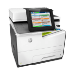 HP PageWide Managed E58650 Colour A4 Multifunction Printer Right View web