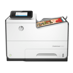 HP PageWide Managed P55250dw Colour A4 Printer Front View web