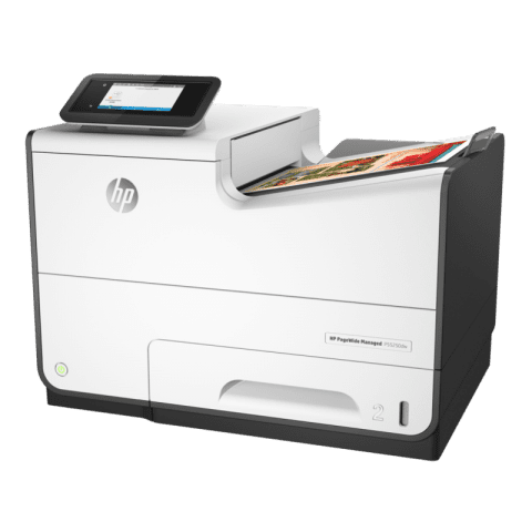 HP PageWide Managed P55250dw Colour A4 Printer Left View web