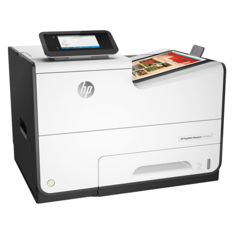 HP PageWide Managed P55250dw Colour A4 Printer Right View web