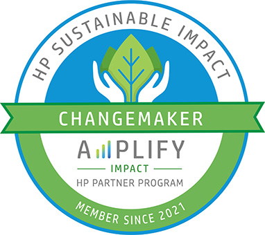 HP Changemeaker Partner Program Badge